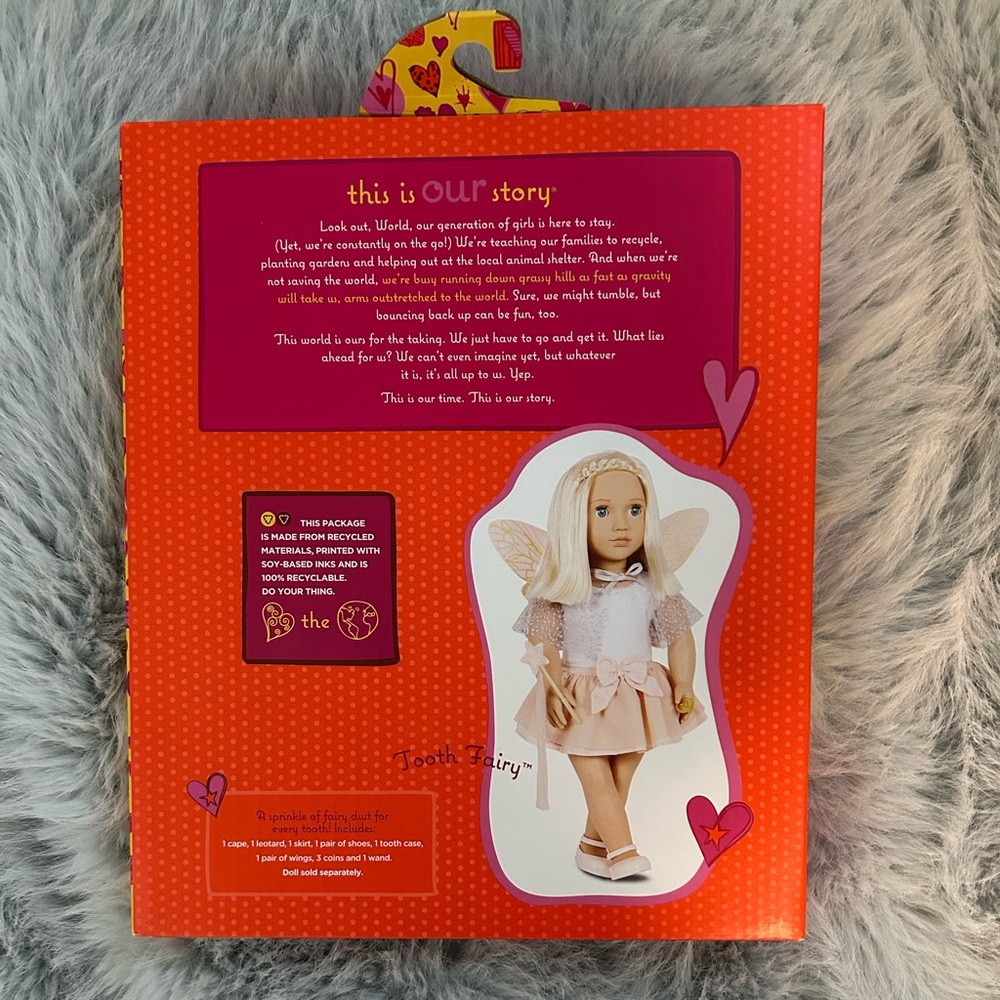 Our Generation Tooth Fairy Outfit & Accessories for 18” dolls - NEW in box! - Picture 3 of 7